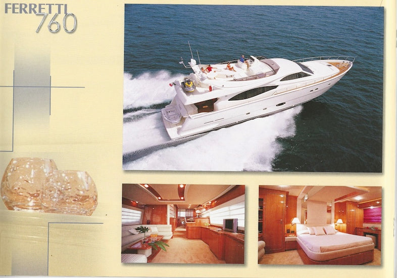 Ferretti 2003 Brochure