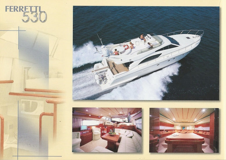 Ferretti 2003 Brochure