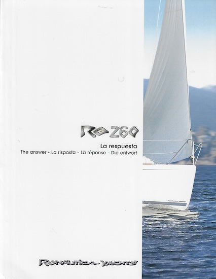 Ronautica RO 260 Brochure