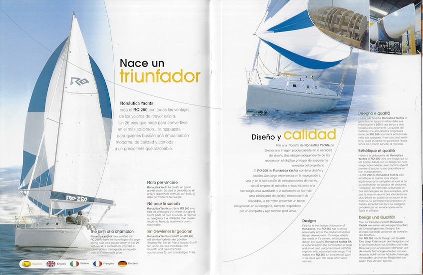 Ronautica RO 260 Brochure