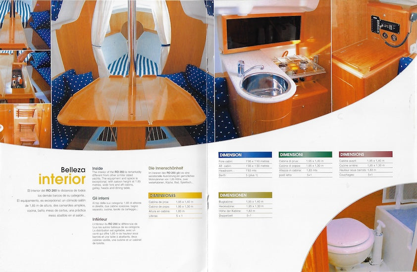 Ronautica RO 260 Brochure
