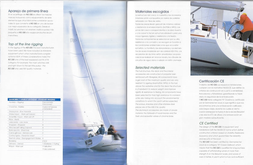Ronautica RO 330 Brochure
