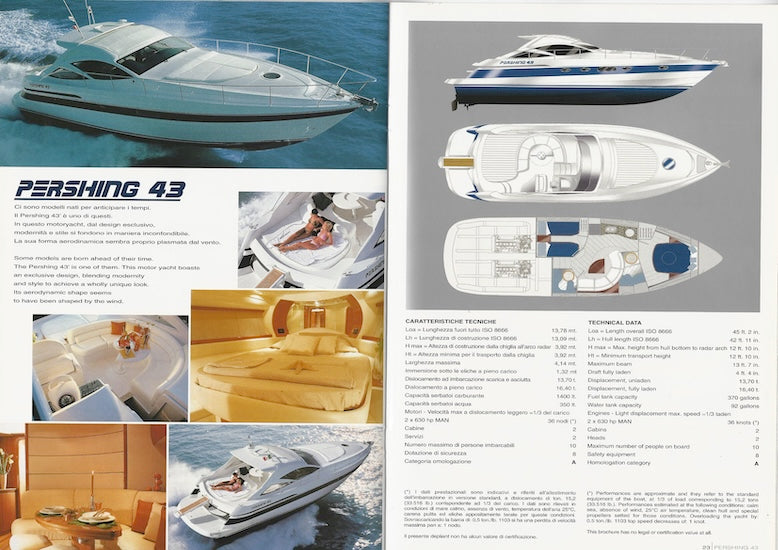 Pershing 2003 Brochure