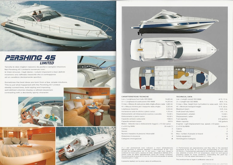 Pershing 2003 Brochure