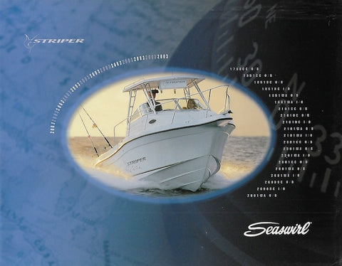 Seaswirl 2003 Striper Brochure