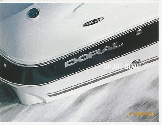 Doral 2003 Sport Boats Brochure