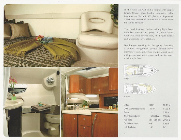 Doral 2003 Express Cruisers Brochure