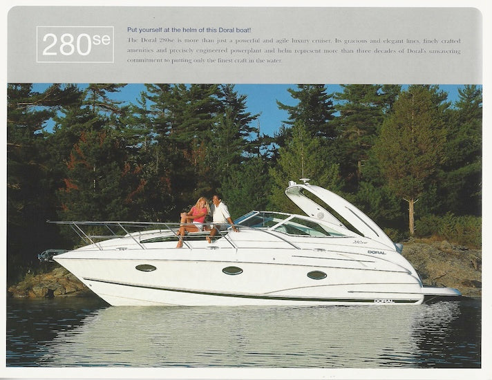 Doral 2003 Express Cruisers Brochure