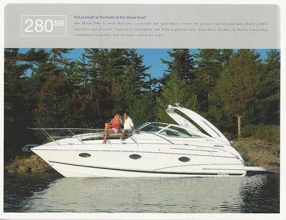 Doral 2003 Express Cruisers Brochure