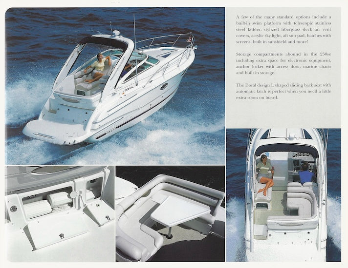 Doral 2003 Express Cruisers Brochure