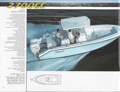 Angler 2003 Brochure