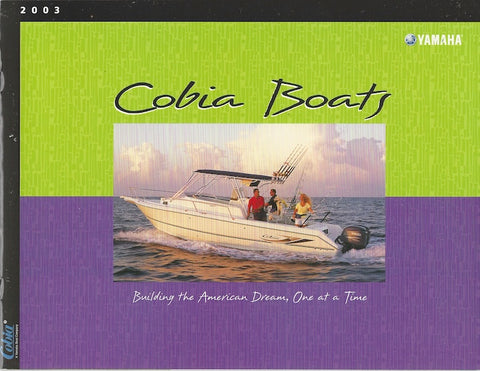 Cobia 2003 Brochure
