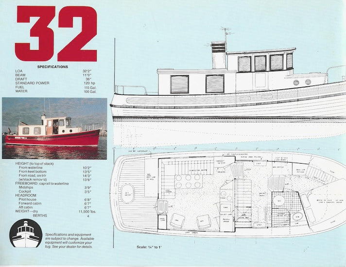 Nordic Tugs 1985 Brochure