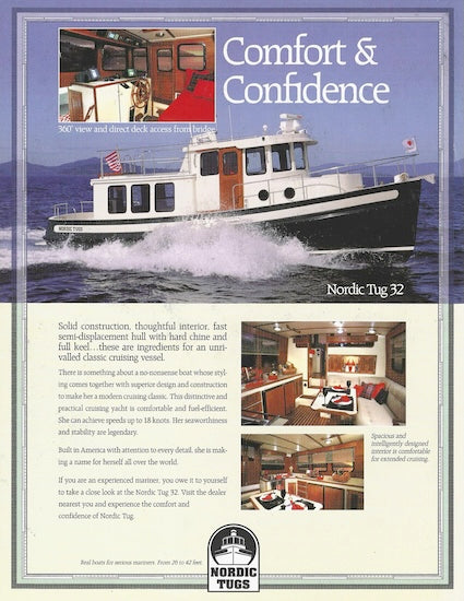 Nordic Tugs 32 Brochure