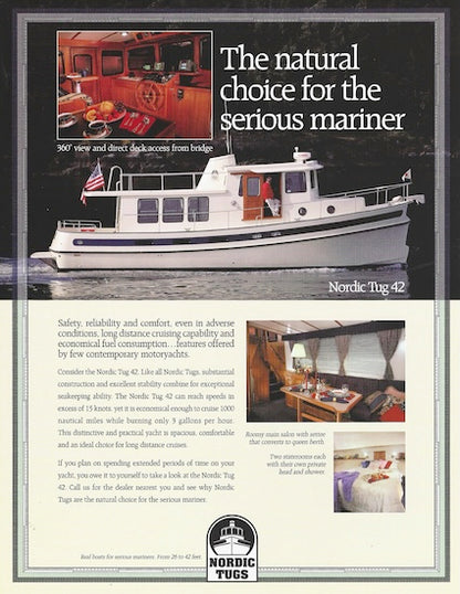 Nordic Tugs 42 Brochure