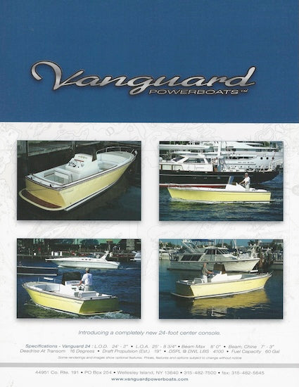 Vanguard 24 Brochure
