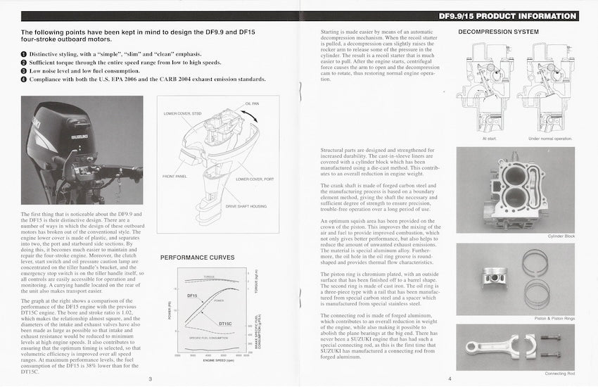 Suzuki DF9.9/DF15 Product Information Brochure