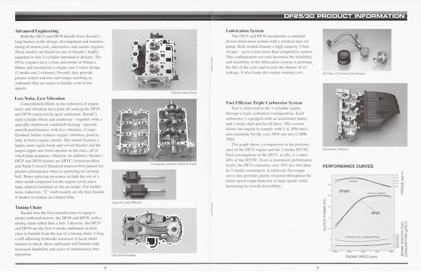 Suzuki DF25/DF30 Product Information Brochure
