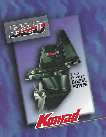 Konrad 520 Stern Drive Engine Brochure
