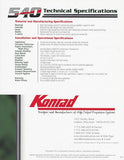 Konrad 540 Stern Drive Engine Brochure