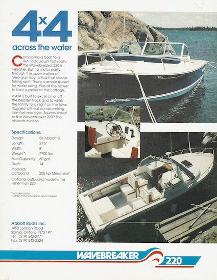 Abbott Wavebraker 220 Brochure