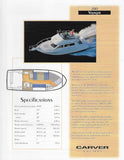 Carver 280 Voyager Specification Brochure