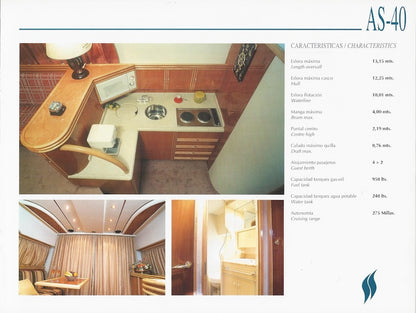 Astondoa 2003 Sport Yachts Brochure