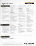 Carver 430 Cockpit Motor Yacht Specification Brochure
