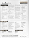 Carver 445 Aft Cabin Motor Yacht Specification Brochure