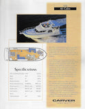 Carver 445 Aft Cabin Motor Yacht Specification Brochure