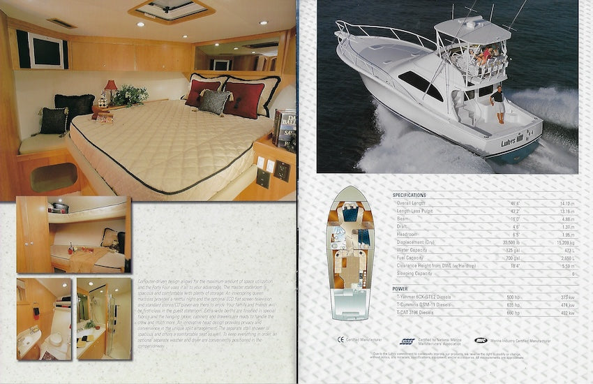 Luhrs 44 Convertible Brochure