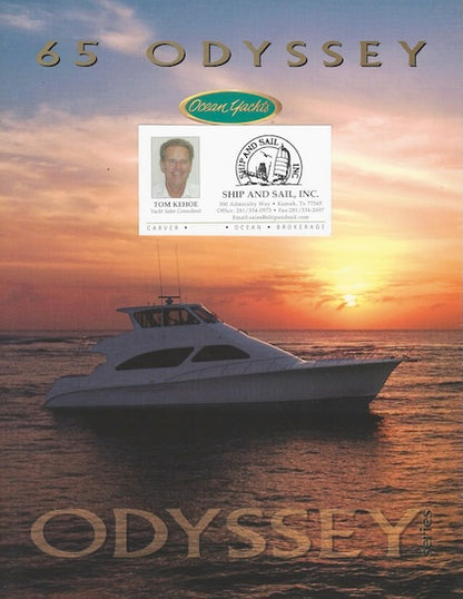 Ocean 65 Odyssey Brochure