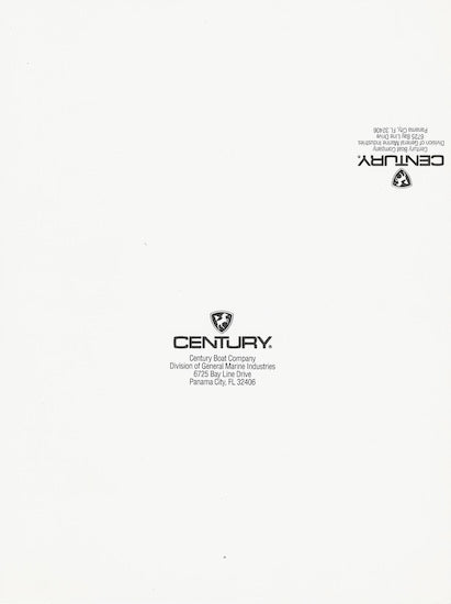Century Mustang II LX Brochure