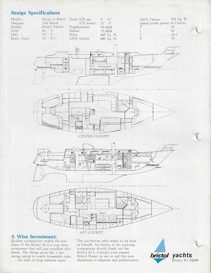 Bristol 45.5 Brochure