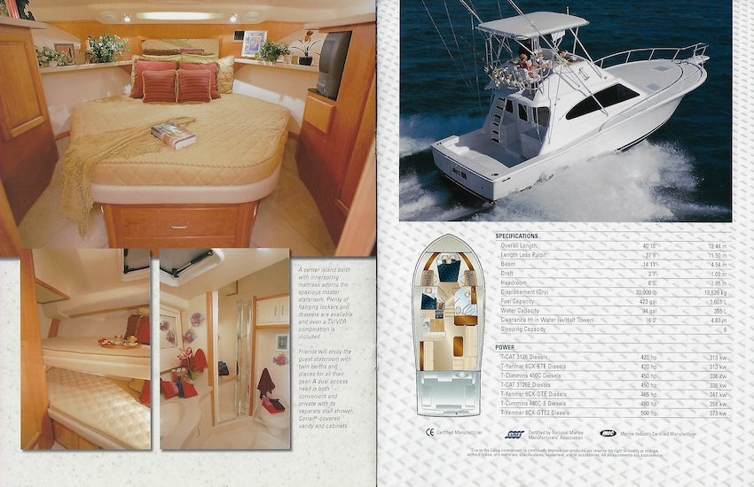 Luhrs 40 Convertible Brochure