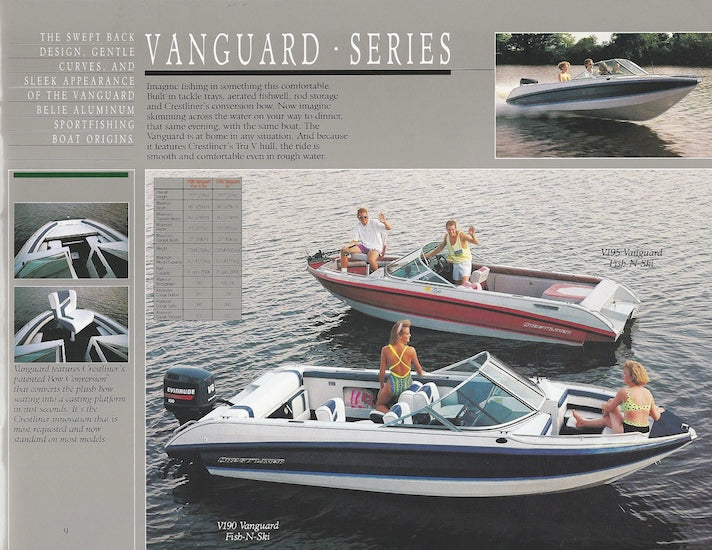 Crestliner 1992 Brochure
