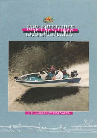 Crestliner 1996 Poster Brochure