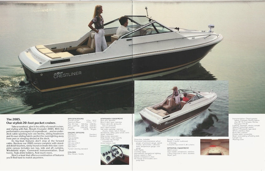 Crestliner 1982 Brochure