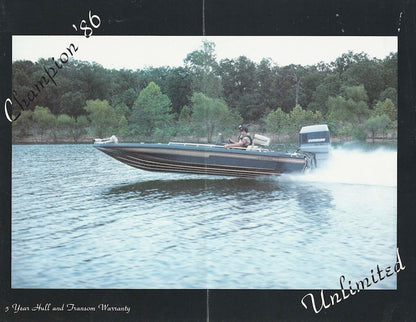 Champion 1986 Brochure