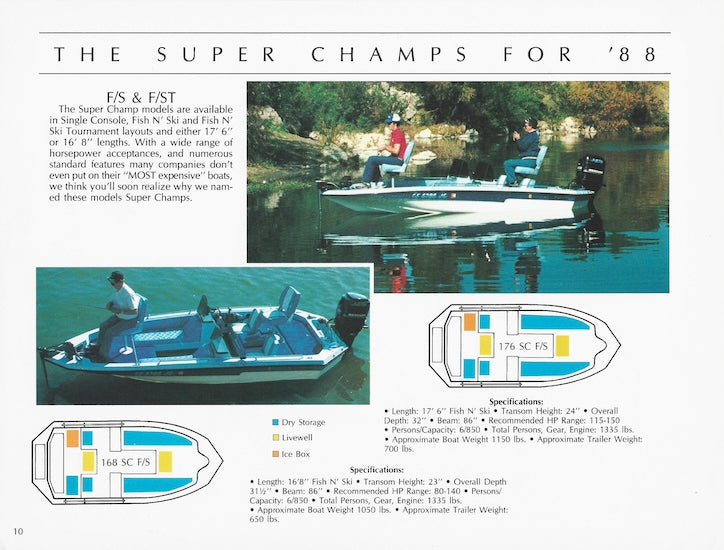 Champion 1988 Brochure