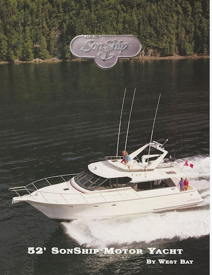 West Bay SonShip 52  Motor Yacht Brochure