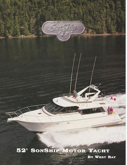 West Bay SonShip 52  Motor Yacht Brochure