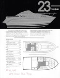 Carver 23 Montego Specification Brochure