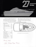 Carver 27 Montego Specification Brochure