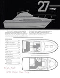 Carver 27 Santego Specification Brochure