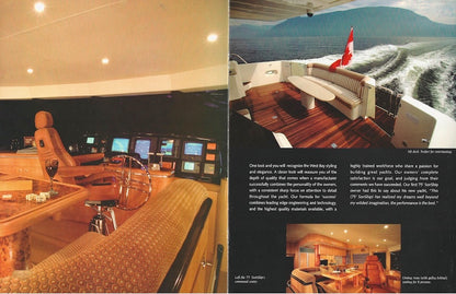 West Bay SonShip 75 Motor Yacht Brochure