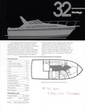Carver 32 Montego Specification Brochure