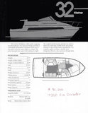 Carver 32 Mariner Specification Brochure