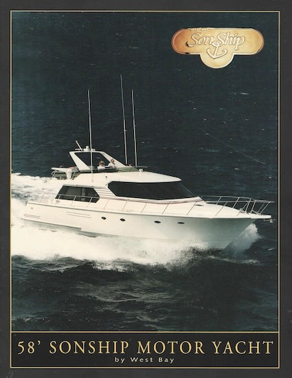 West Bay SonShip 58 Motor Yacht Brochure
