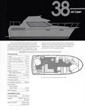 Carver 38 Aft Cabin Specification Brochure